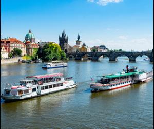 Теплоходная прогулка по Влтаве - Prague, Czech Republic