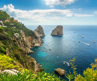 Остров Капри (с курортов Ривьера-ди-Улиссе) - Riviera Di Ulisse, Italy