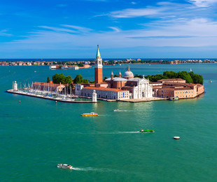 Побег от туристов на остров Сан-Джорджо-Маджоре - Venice, Italy